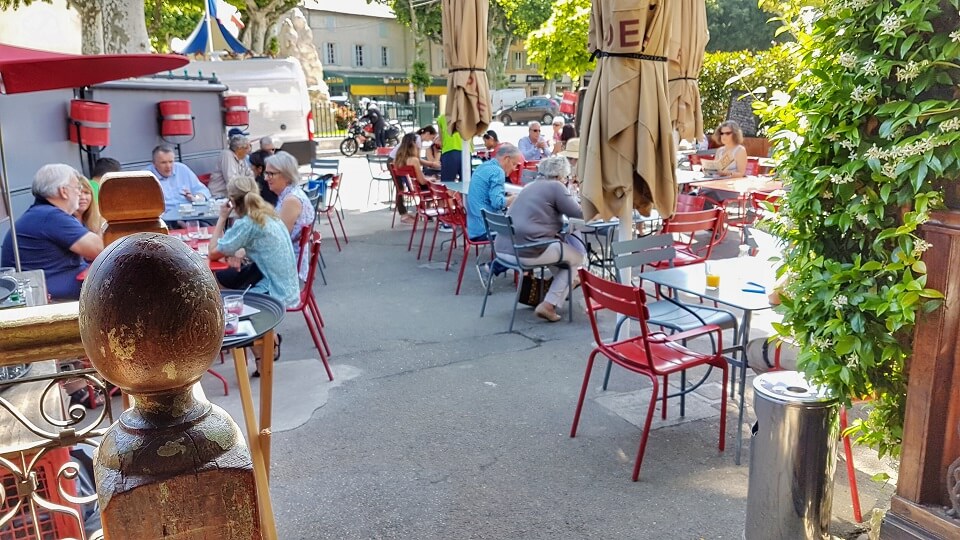 cafe de la Place Restaurant à Saint Rémy de Provence Alpilles