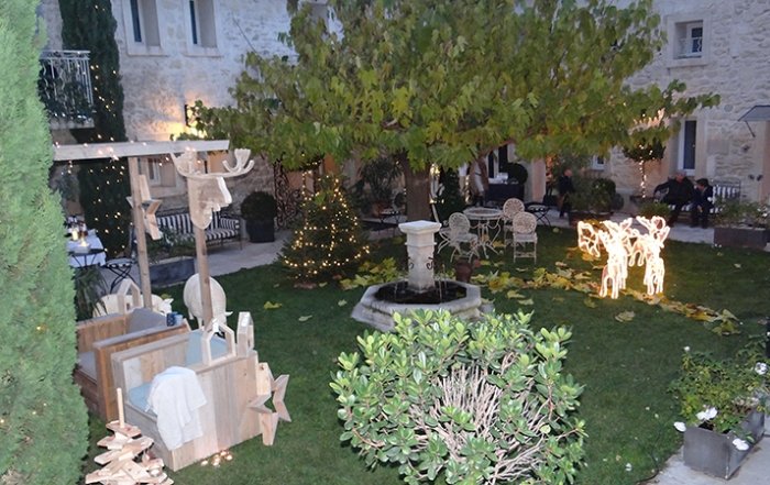 marche de noel à l'hôtel Gounod à Saint Rémy de Provence