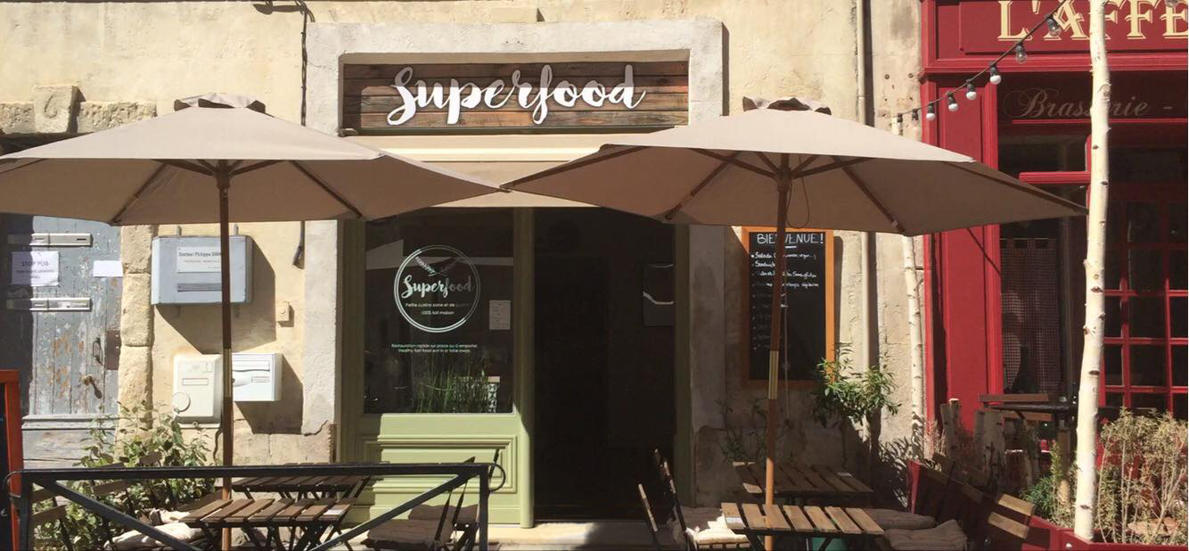 Superfood café restaurant arles the good adress