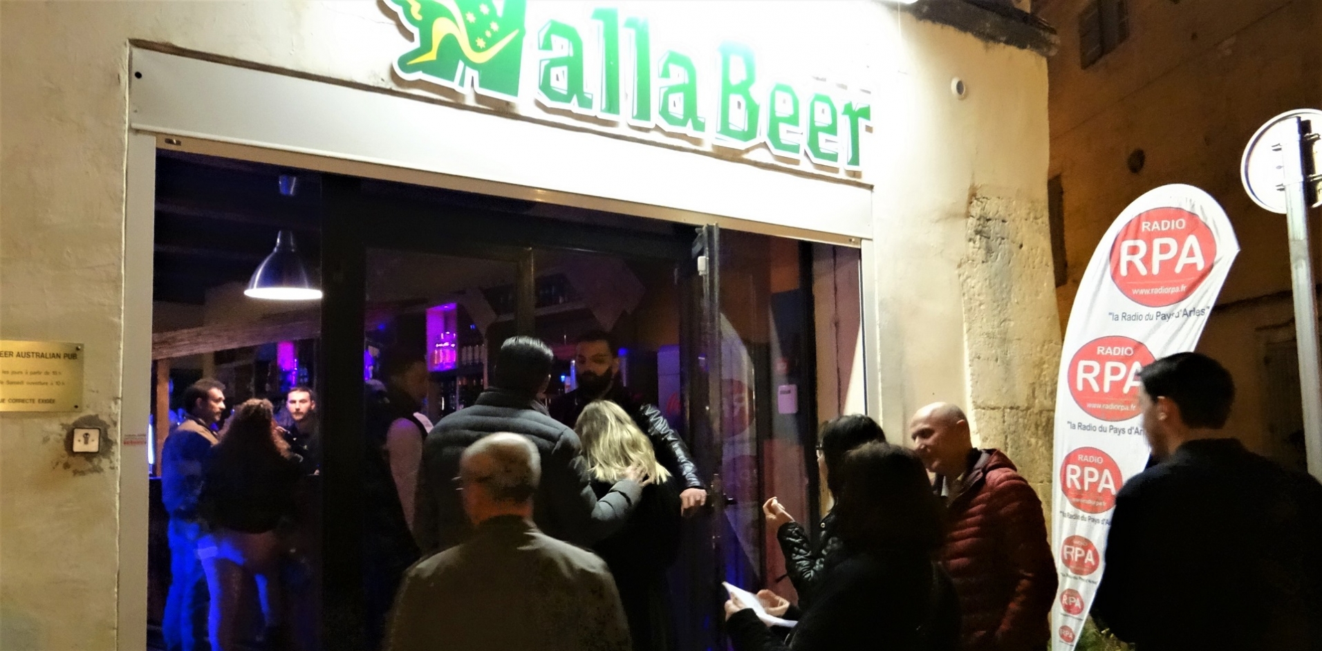 Wallabeer inauguration Wallabeer Arles