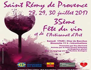 Fête du vin et de l'Artisanat Saint Rémy de Provence