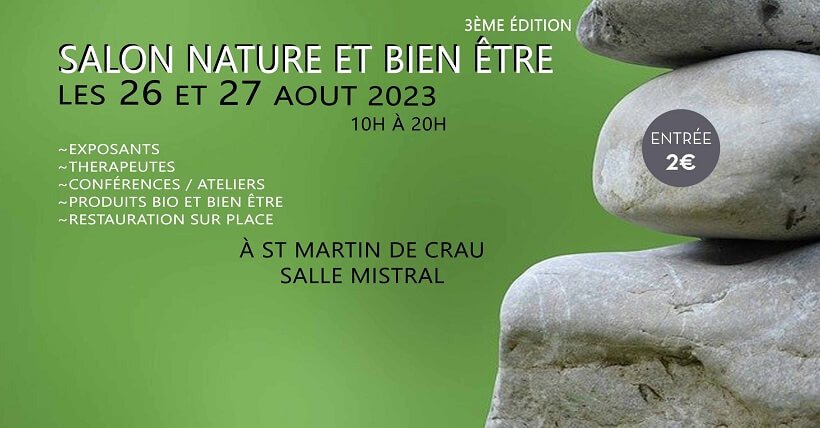 Salon bien-être Namaste août 2023 à Saint Martin de Crau