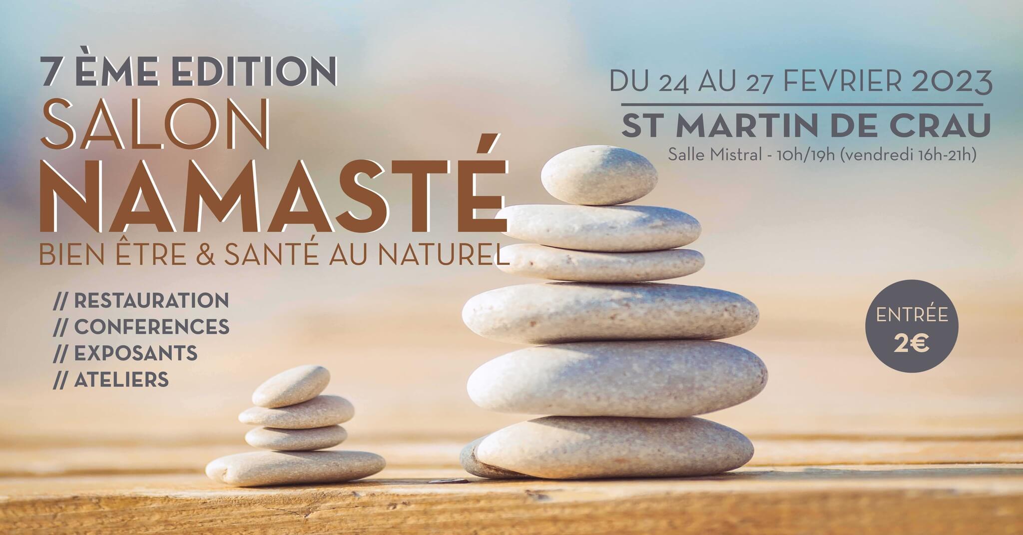 Salon bien-être Namaste 2023 à Saint Martin de Crau