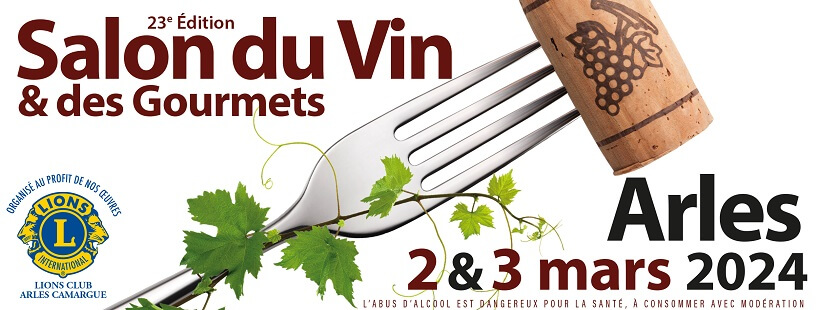 Salon du Vin et des Gourmets 2024 à Arles