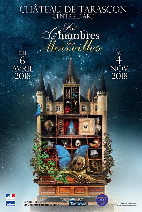 exposition les chambres des merveilles 2018 au chateau de tarascon