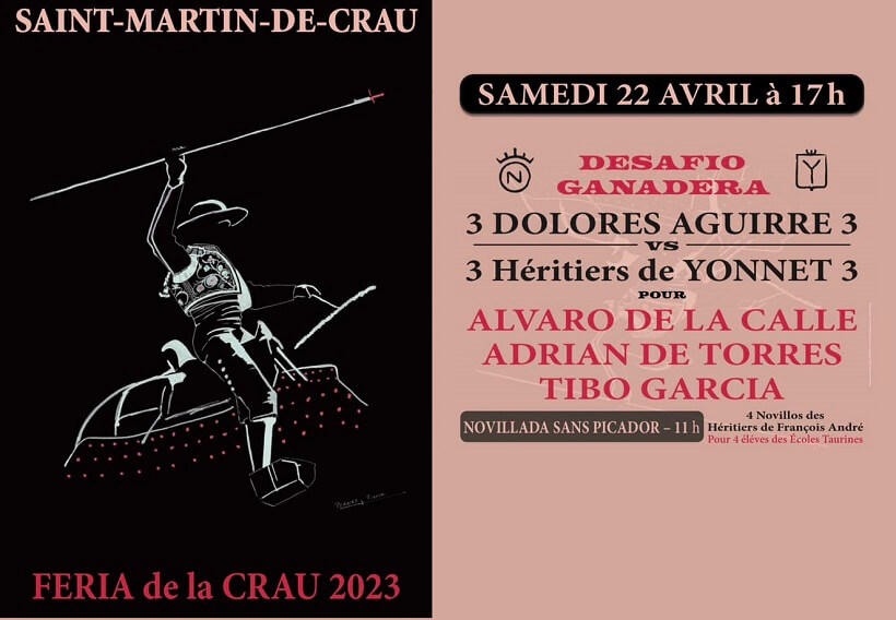Programme Féria de la Crau 2023 à Saint Martin de Crau