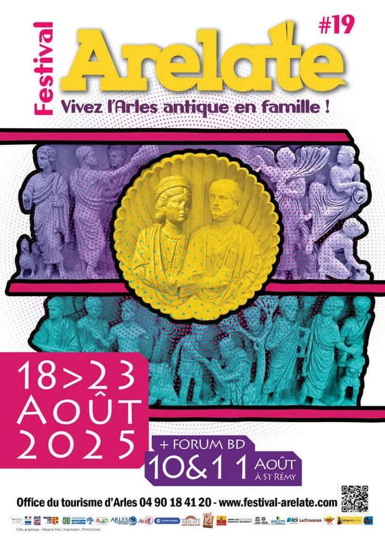 Festival Arelate journées Romaines 2025 à Arles