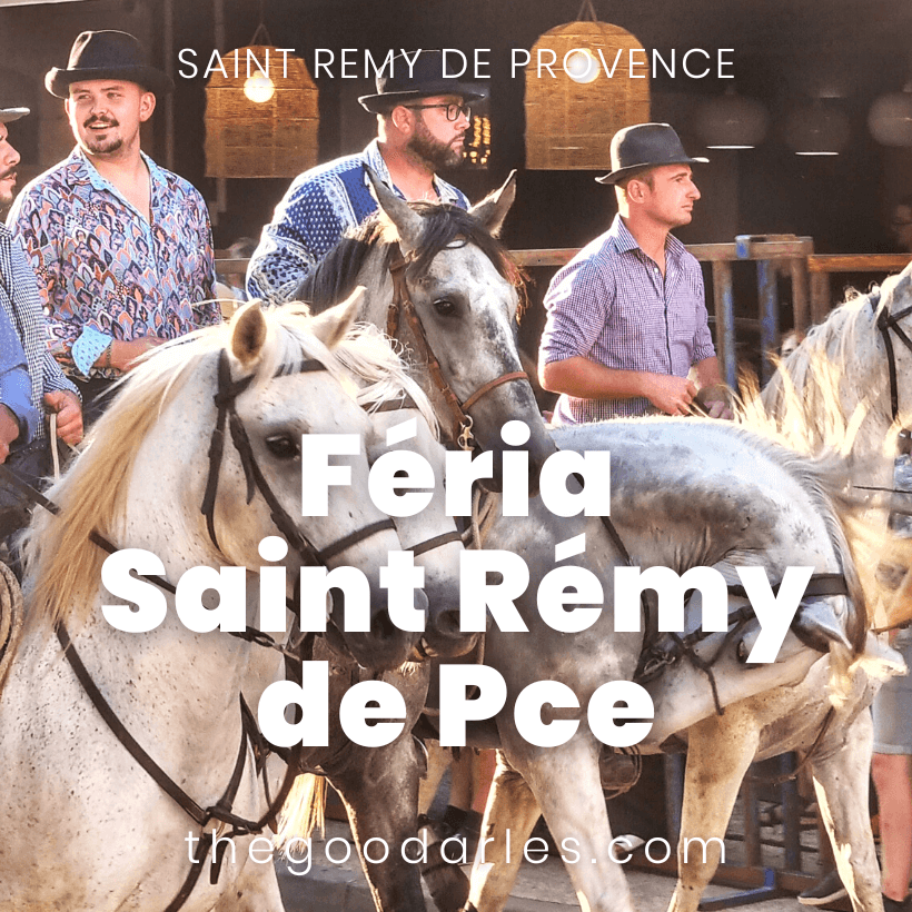 Féria de Saint Rémy de Provence dans les alpilles du 11 au 15 août 2023