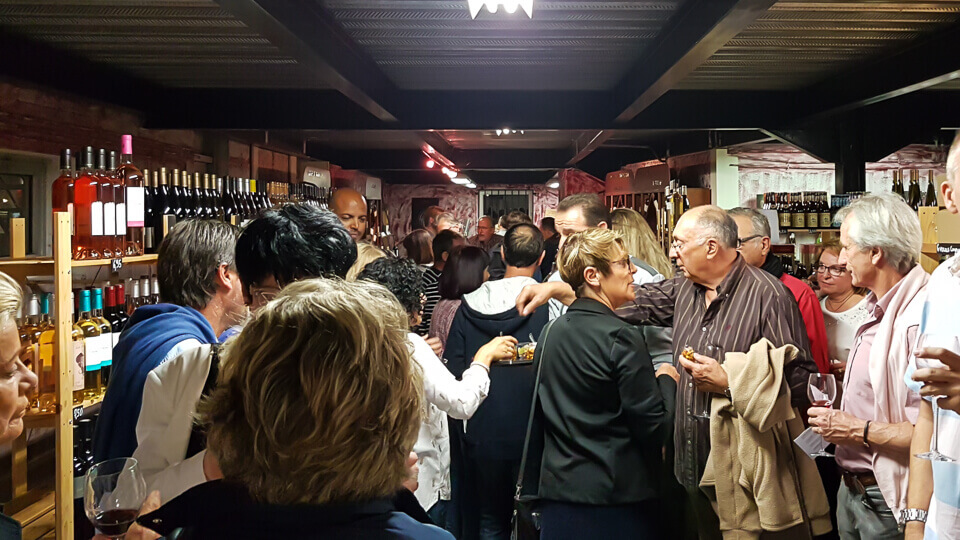 soirée dégustation vins et champagnes chez Vinodiff à Tarascon