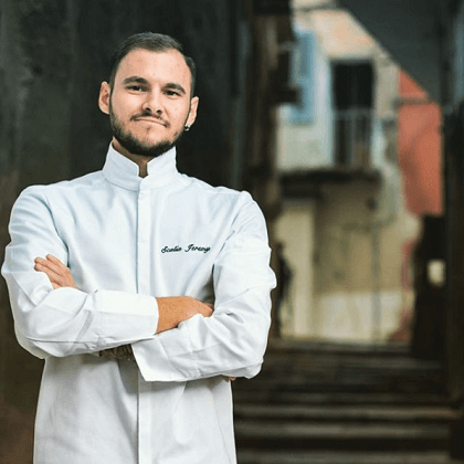 chef jérémy scalia du restaurant de tourrel 1* à saint Rémy de Provence