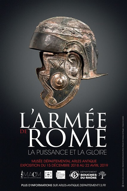 exposition l'Armée de Rome au Musée de l'Arles Antiques