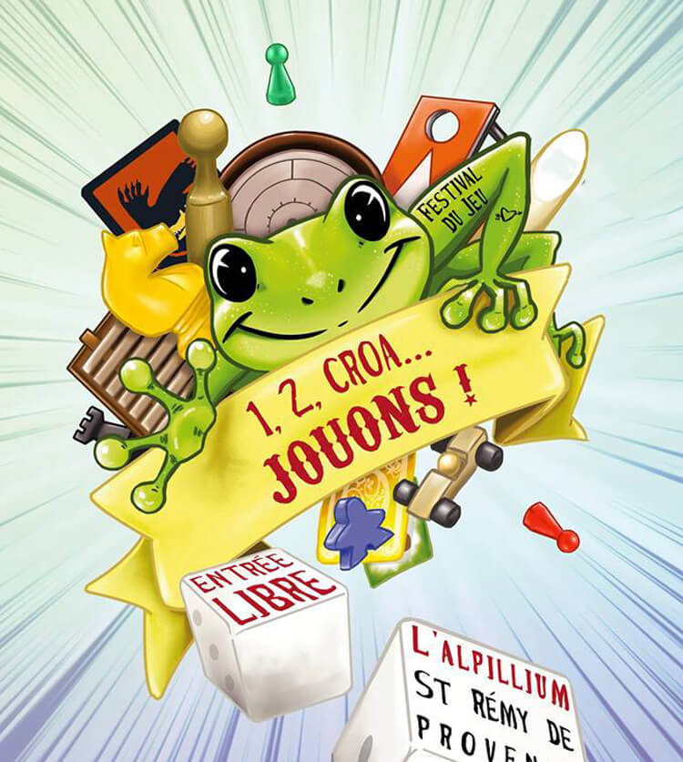 festival du jeu 1 2 Croa Jouons 2023 à Saint Rémy de Provence