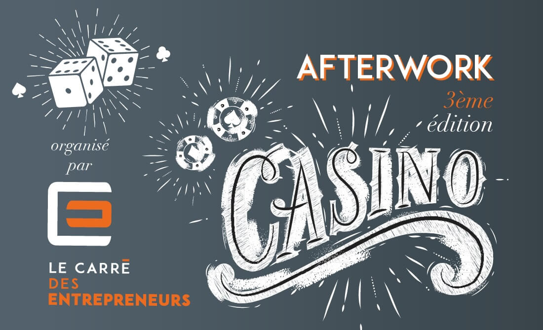 Afterwork Casino du Carré des entrepreneursr de Tarascon le 4 avril au Mas d'Arvieux
