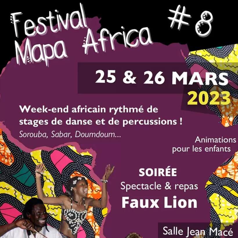 Festival MAPA AFRICA 2023 à St Rémy de Provence : un week-end au rythme du Sénégal
