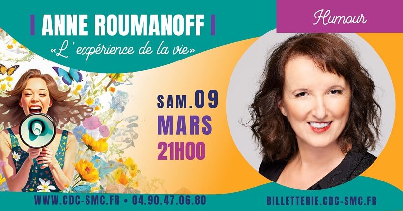Anne Roumanoff au Festival Voix de Femmes 2024 à Saint Martin de Crau