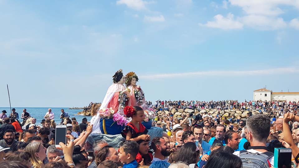 fête des gitans et pélerinage 2019 aux Saintes Maries de la Mer