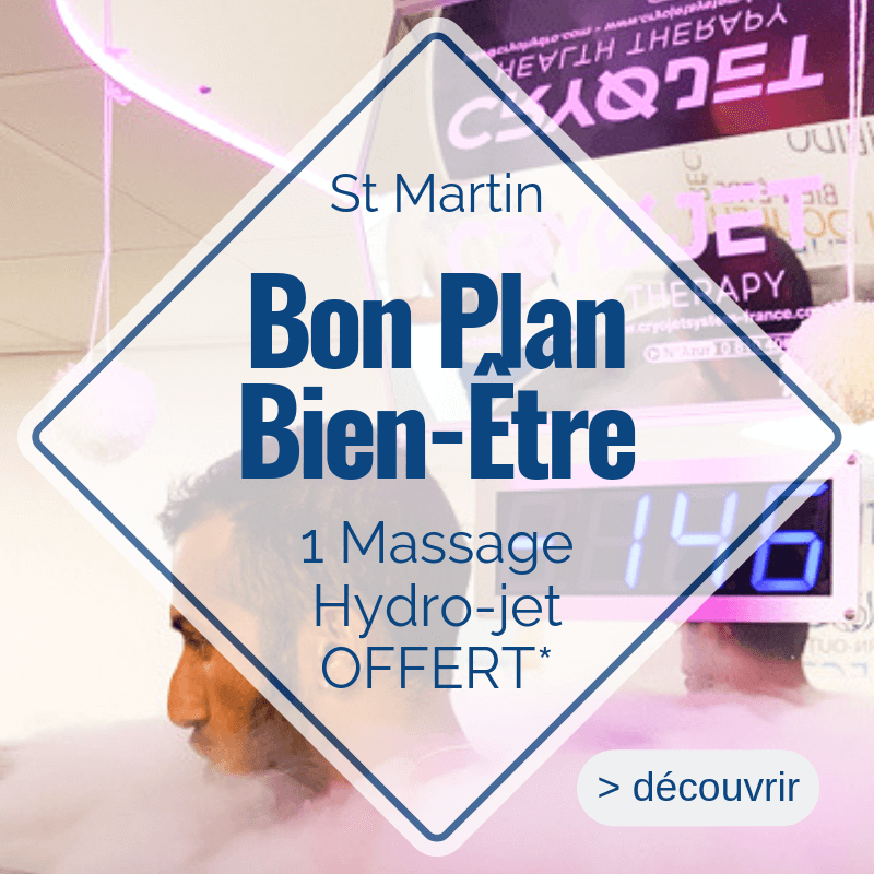 bon plan cryothérapie bien être saint martin centre palmer