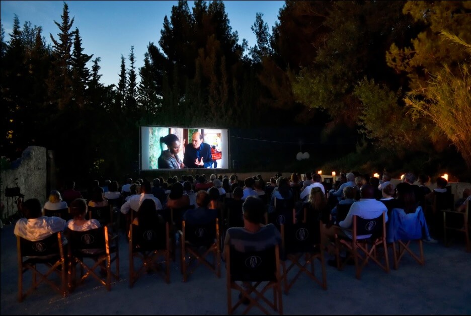 cinéma plein-air Alpilles Estival du Hameau des Baux 2019
