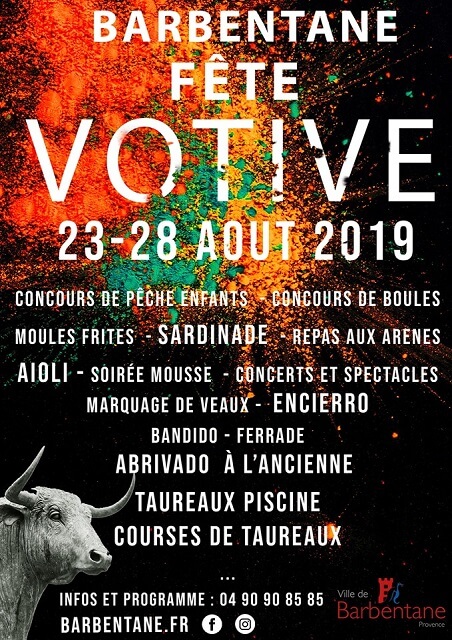 Fête Votive 2019 à Barbentane Montagnette