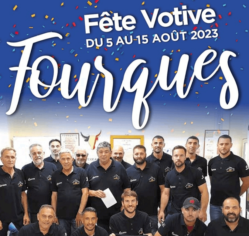 Fête Votive 2023 à Fourques près d'Arles - Le programme complet