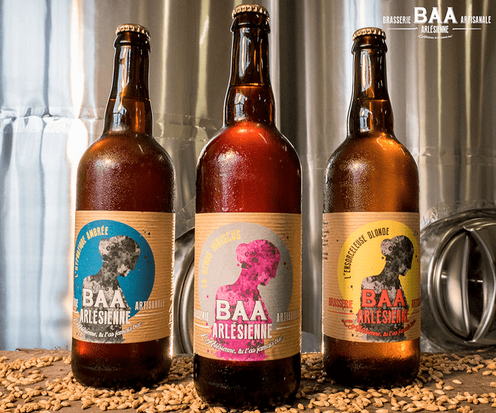 Bière artisanale arlésienne Délicate blonde - BAA - En Provence il y a