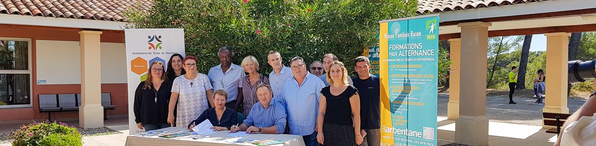 Club Entrepreneurs Terre de Provence à la MFR Barbentane