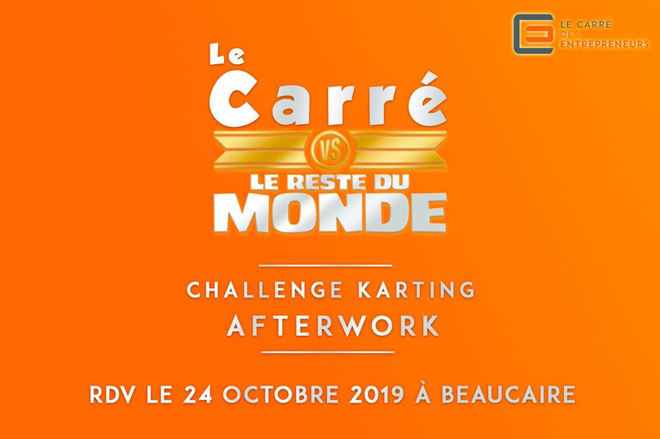 challenge karting et afterwork Carré des Entrepreneurs de Tarascon