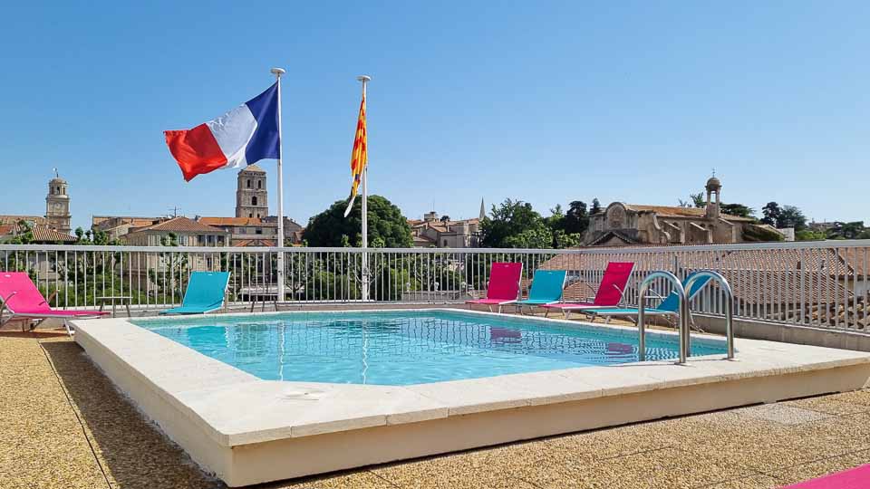 Hôtel 3* au coeur de la ville d'Arles avec piscine, rooftop et parking - Hôtel Atrium