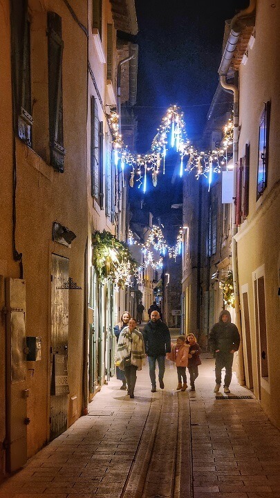 Illuminations de Noël à Saint Rémy de Provence