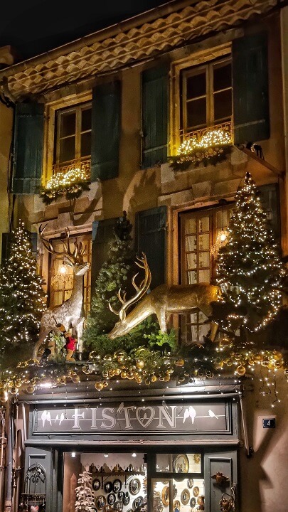 Illuminations de Noël à Saint Rémy de Provence