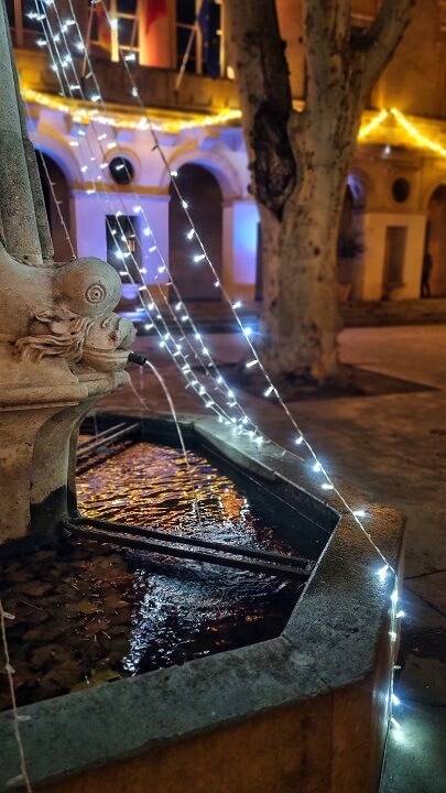 Illuminations de Noël à Saint Rémy de Provence