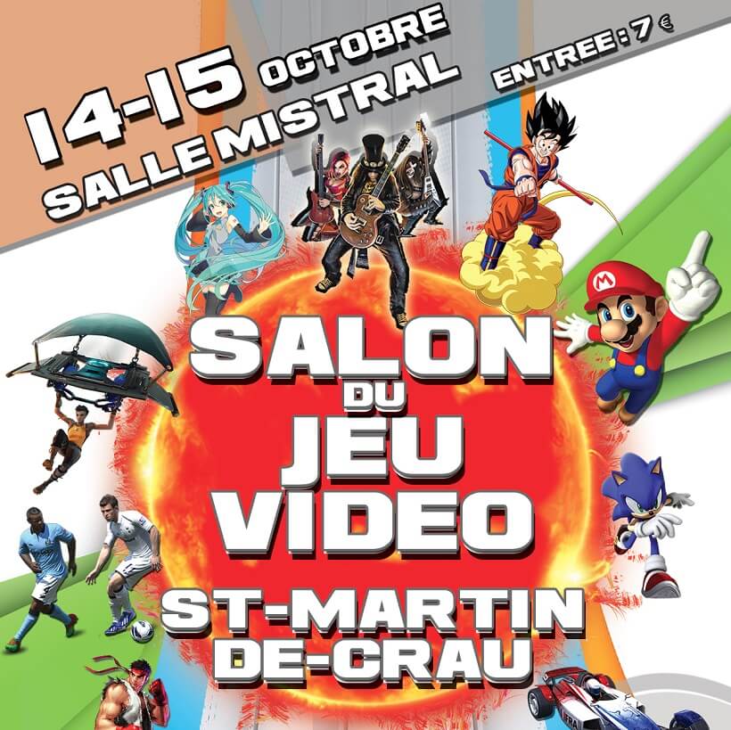 Salon du Jeu Vidéo 2023 à Saint Martin de Crau