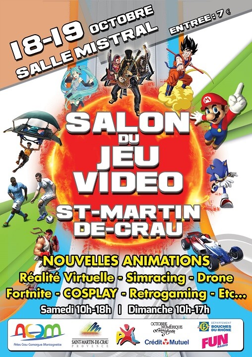 Salon du Jeu Vidéo 2025 à Saint Martin de Crau