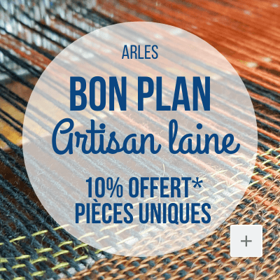 Bon plan Créations mode en laine à Arles - Le Métier d'Art