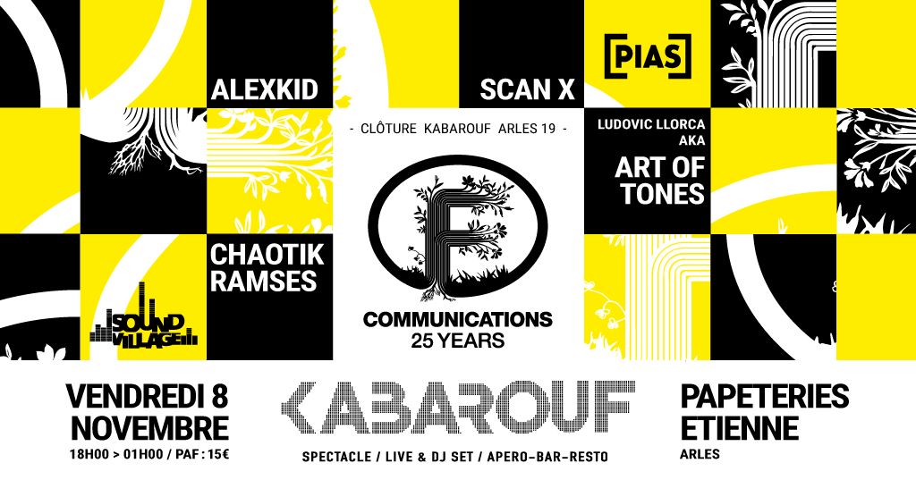 closing Kabarouf Arles 2019 aux Papeteries Etienne le 8 novembre 2019