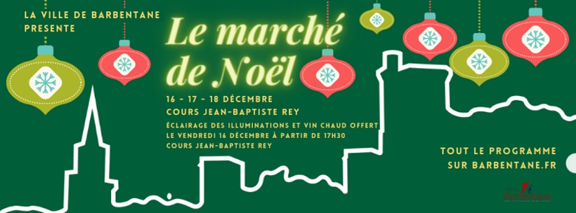 Festivités et Marché de Noël 2022 à Barbentane