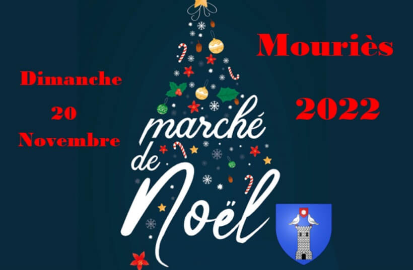 Marché de Noël 2022 à Mouriès dans les Alpilles