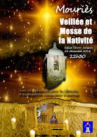 messe-2020-noel-mouries fêtes de noël 2020 à Mouriès