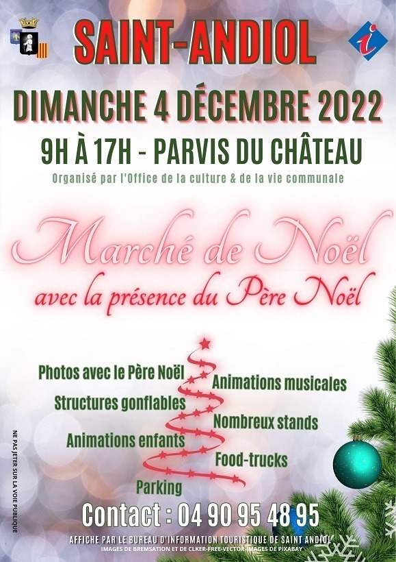 Marché de Noël de Saint Andiol 2022