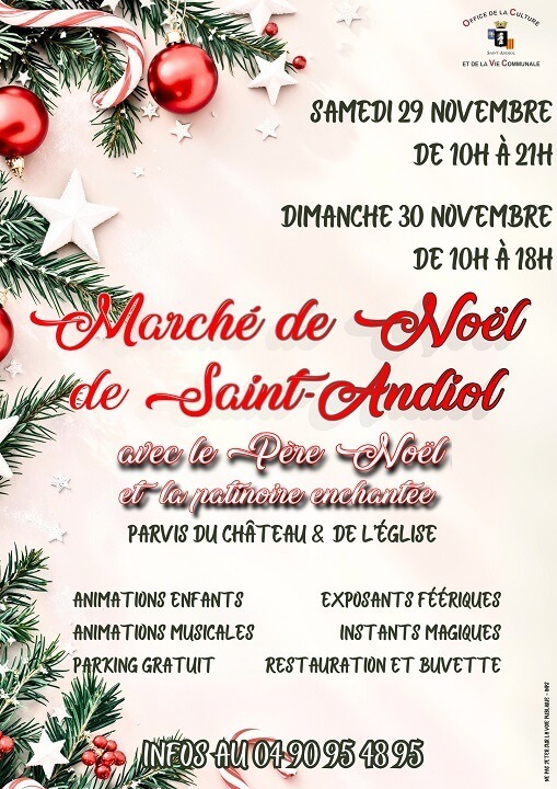 Marché de Noël 2025 à Saint Andiol
