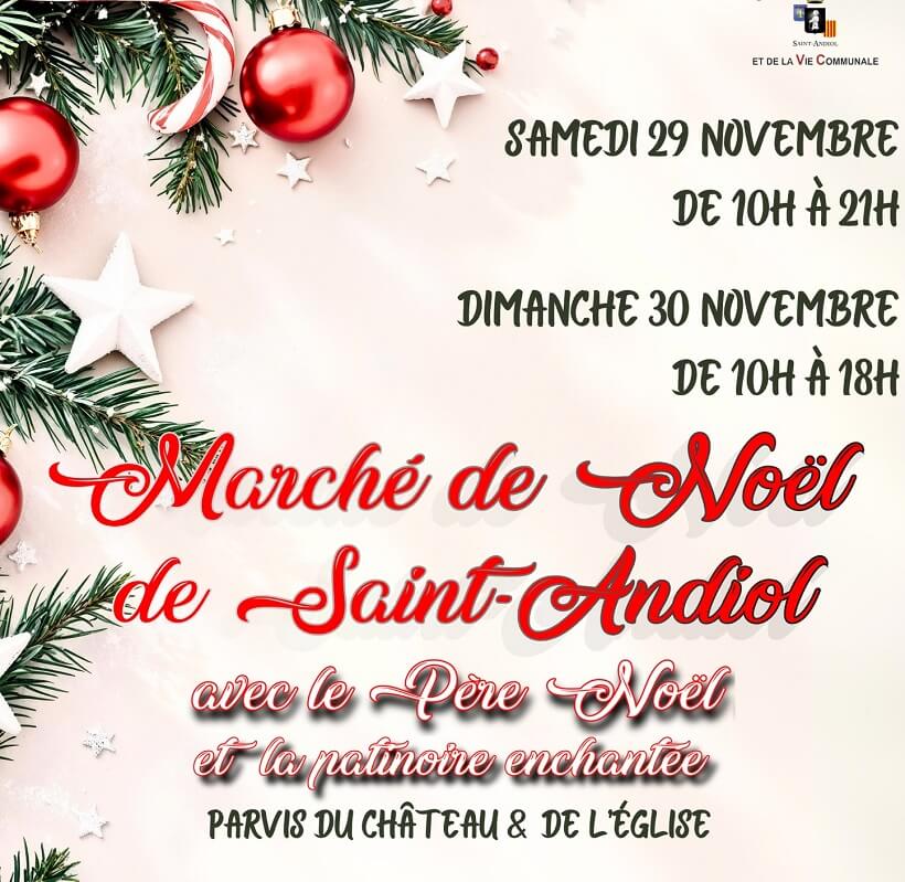 Marché de Noël 2025 à Saint Andiol