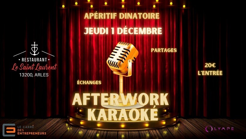 Afterwork de NoËl 2022 du Carré des Entrepreneurs Arles et Tarascon