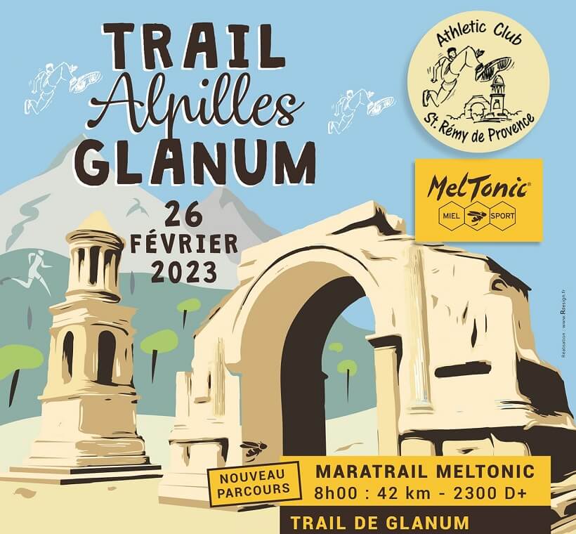 Trail Alpilles Glanum 2023 à Saint Rémy de Provence