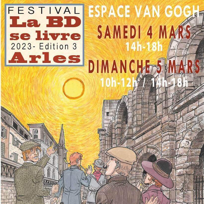 Festival La BD se Livre 2023 à Arles