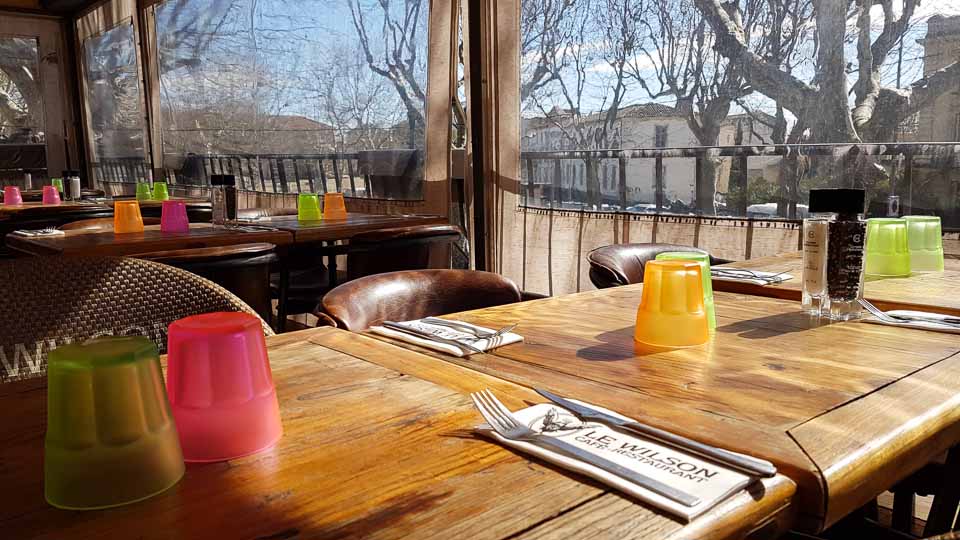 café brasserie avec terrasse à Arles - Le Wilson