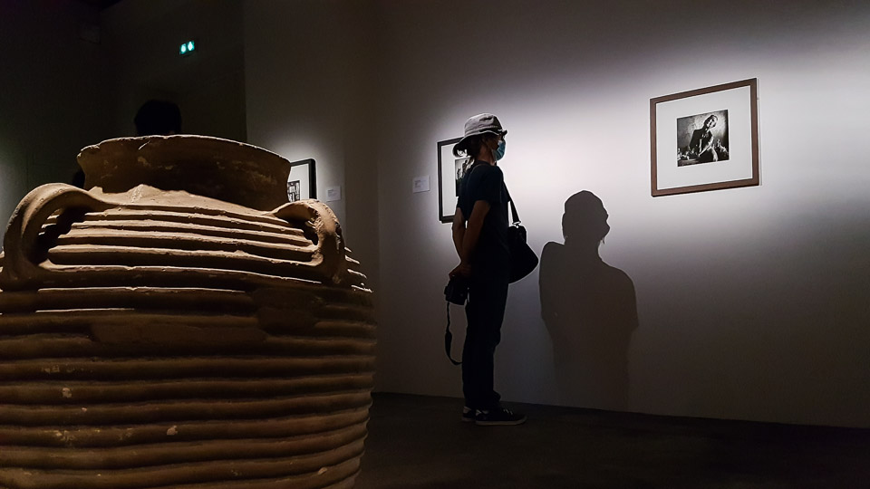 visite de l'exposition La Boite de Pandore au musée Réattu à Arles