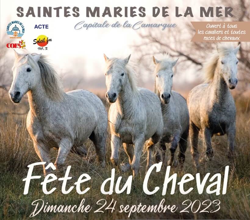 Fête du Cheval 2023 aux Saintes Maries de la Mer en Camargue