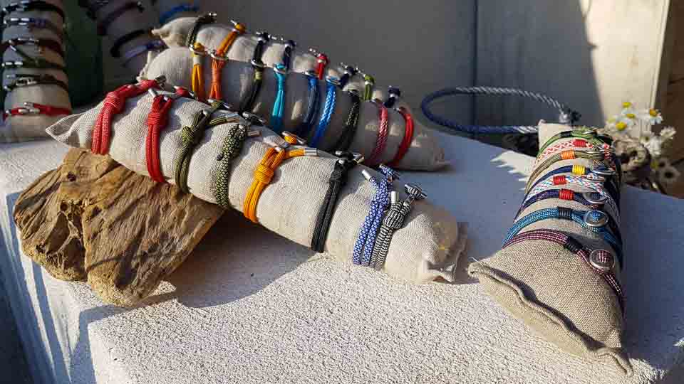 Bracelet cuir artisanal à Arles - Atelier Milsix