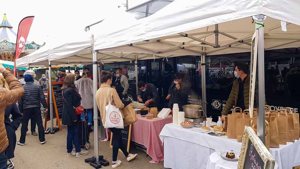 soutien aux restaurants et chefs arlésiens - Le Bustronome à Arles en janvier 2021