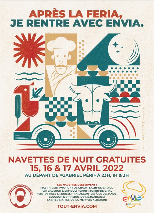 Navettes gratuites pour la Féria de Pâques 2022 à Arles